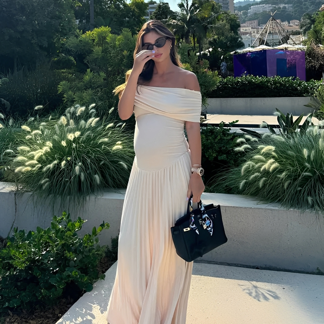 Effie - Stilvolles Maxikleid mit Bandeau-Oberteil