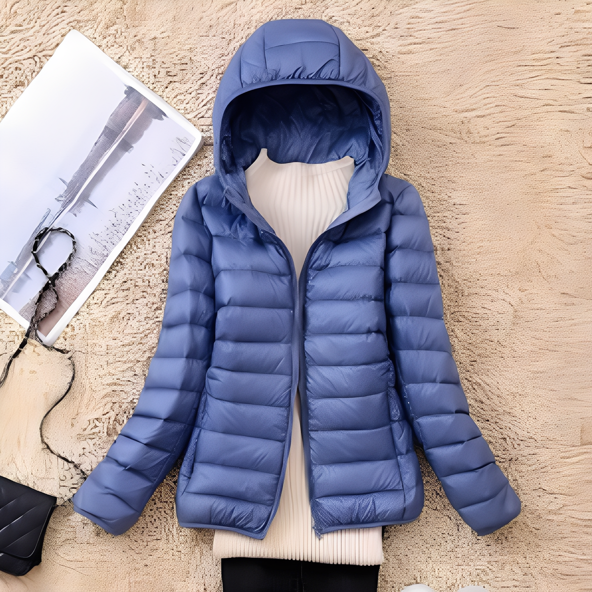 Lyndsay - Bequeme und modische Jacke mit Kapuze