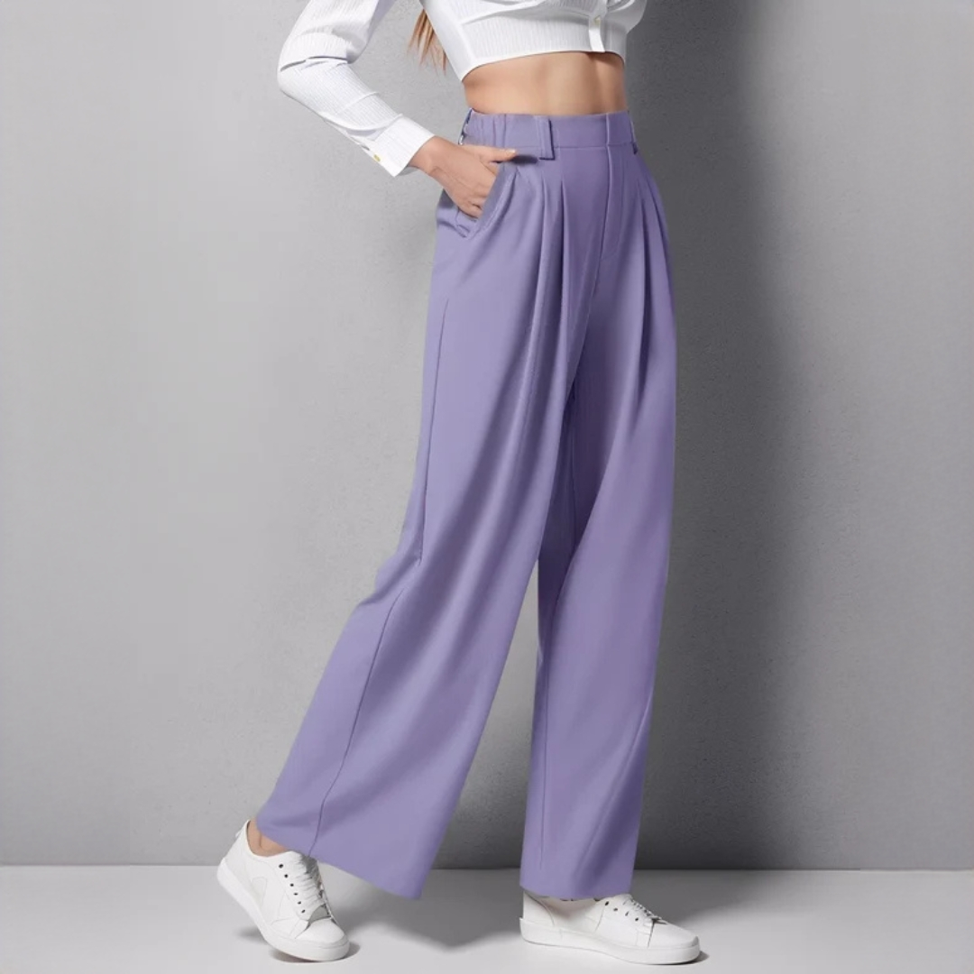 Montana - Elegante Hose mit weitem Bein