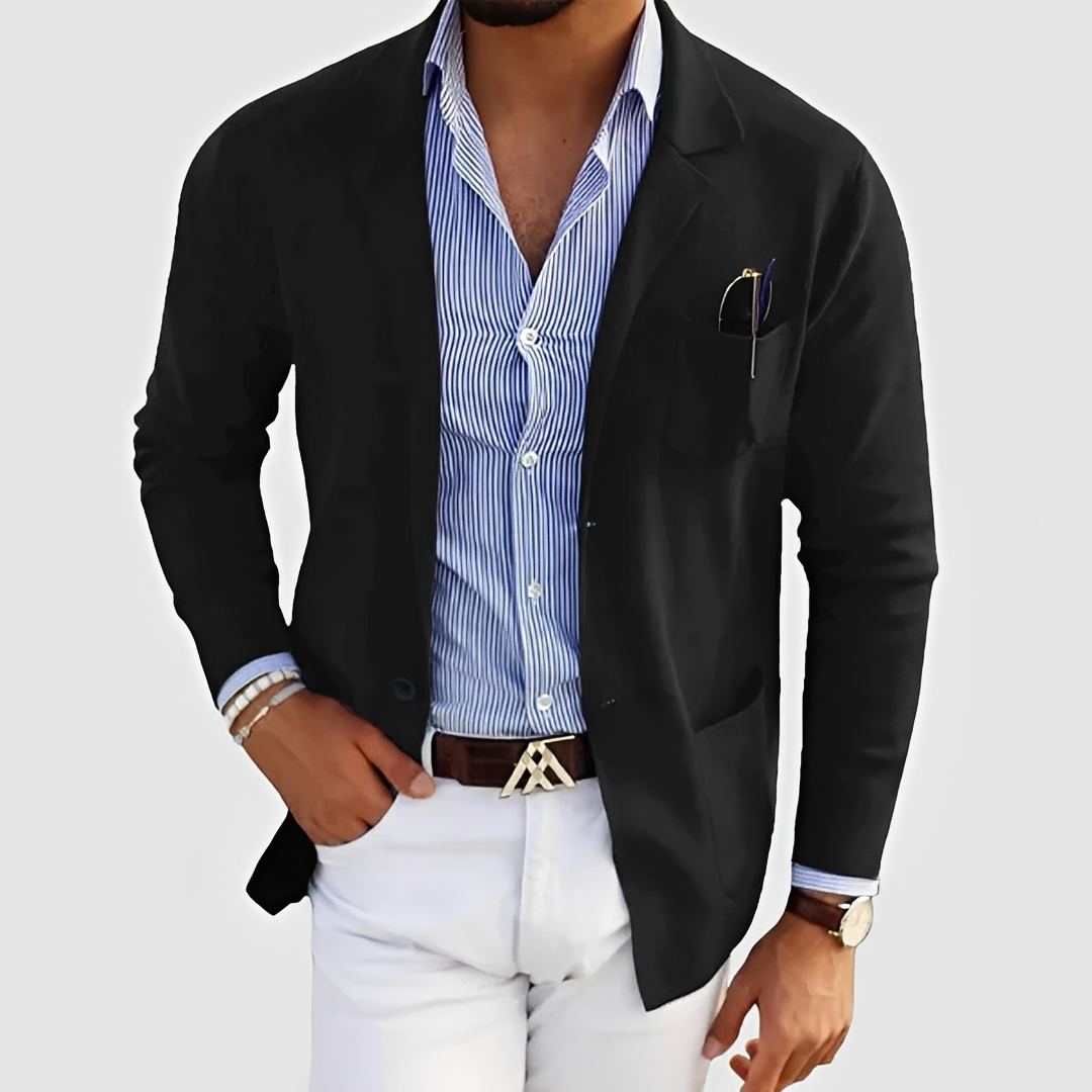 Toby - Klassischer Blazer mit Knöpfen