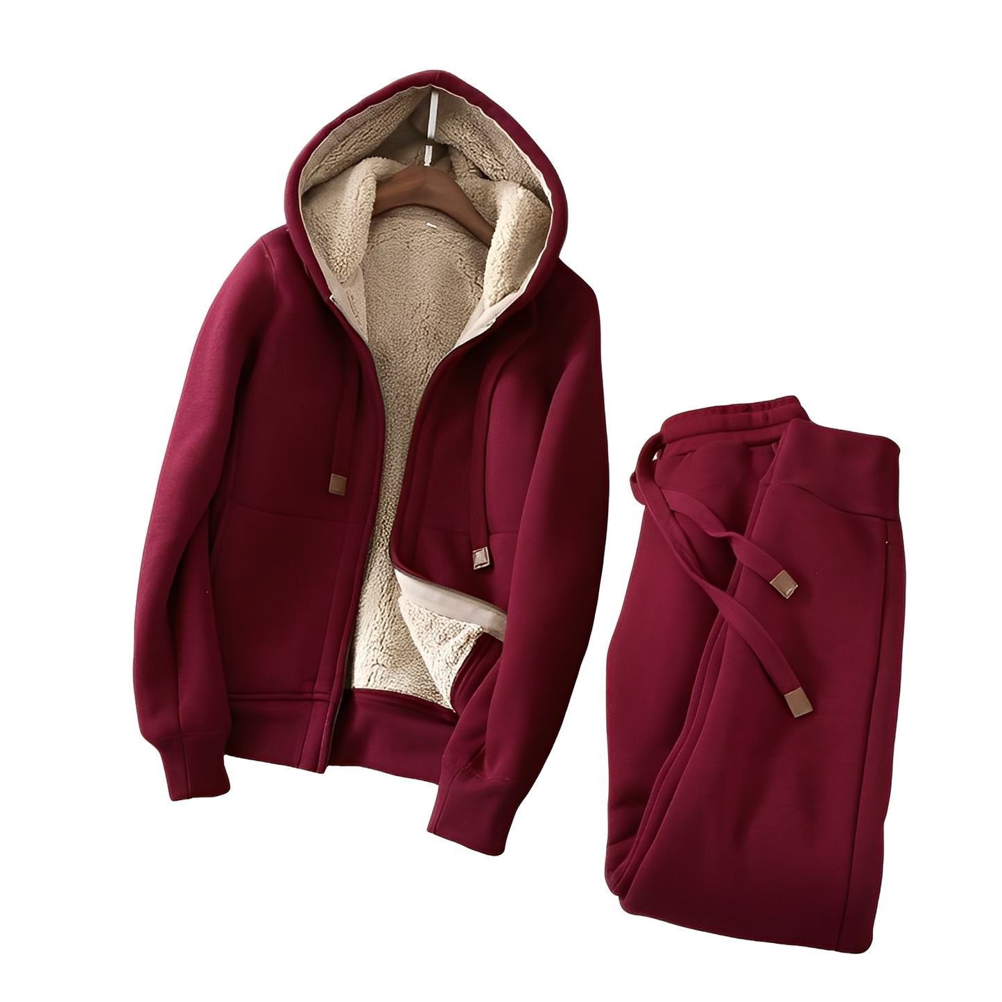 Monica - Bequemes Set aus Hoodie und Jogginghose für Damen