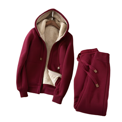 Monica - Bequemes Set aus Hoodie und Jogginghose für Damen
