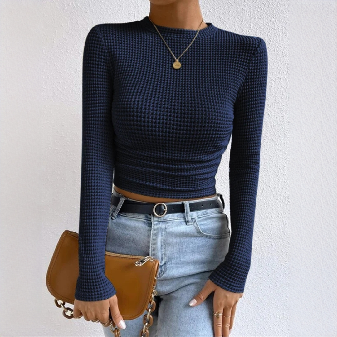Tessa - Eleganter Pullover in schmaler Passform