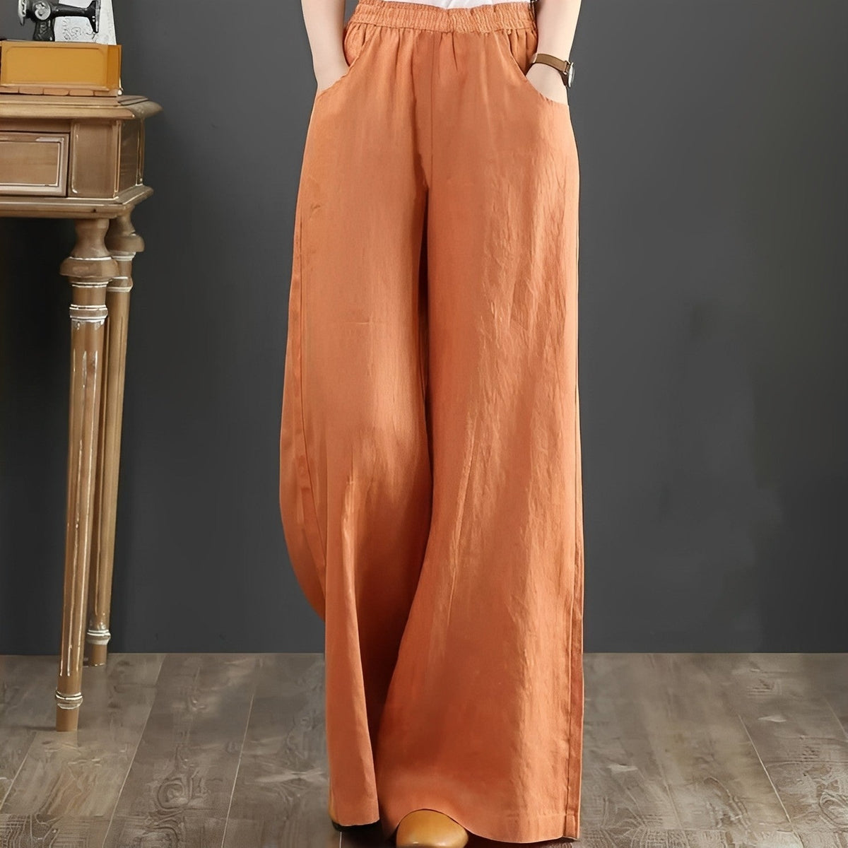 Dorothy - Bequeme Hose mit weiten Beinen für Damen