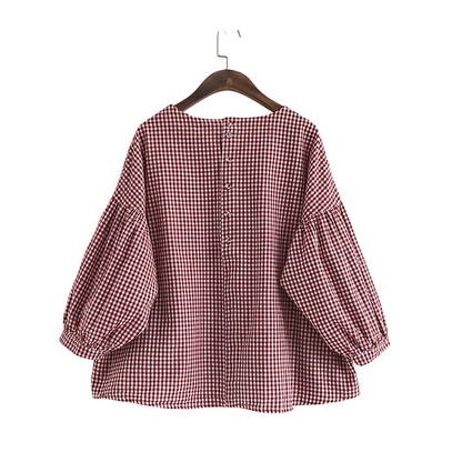 Louisa - Elegante asymmetrische Bluse für Frauen