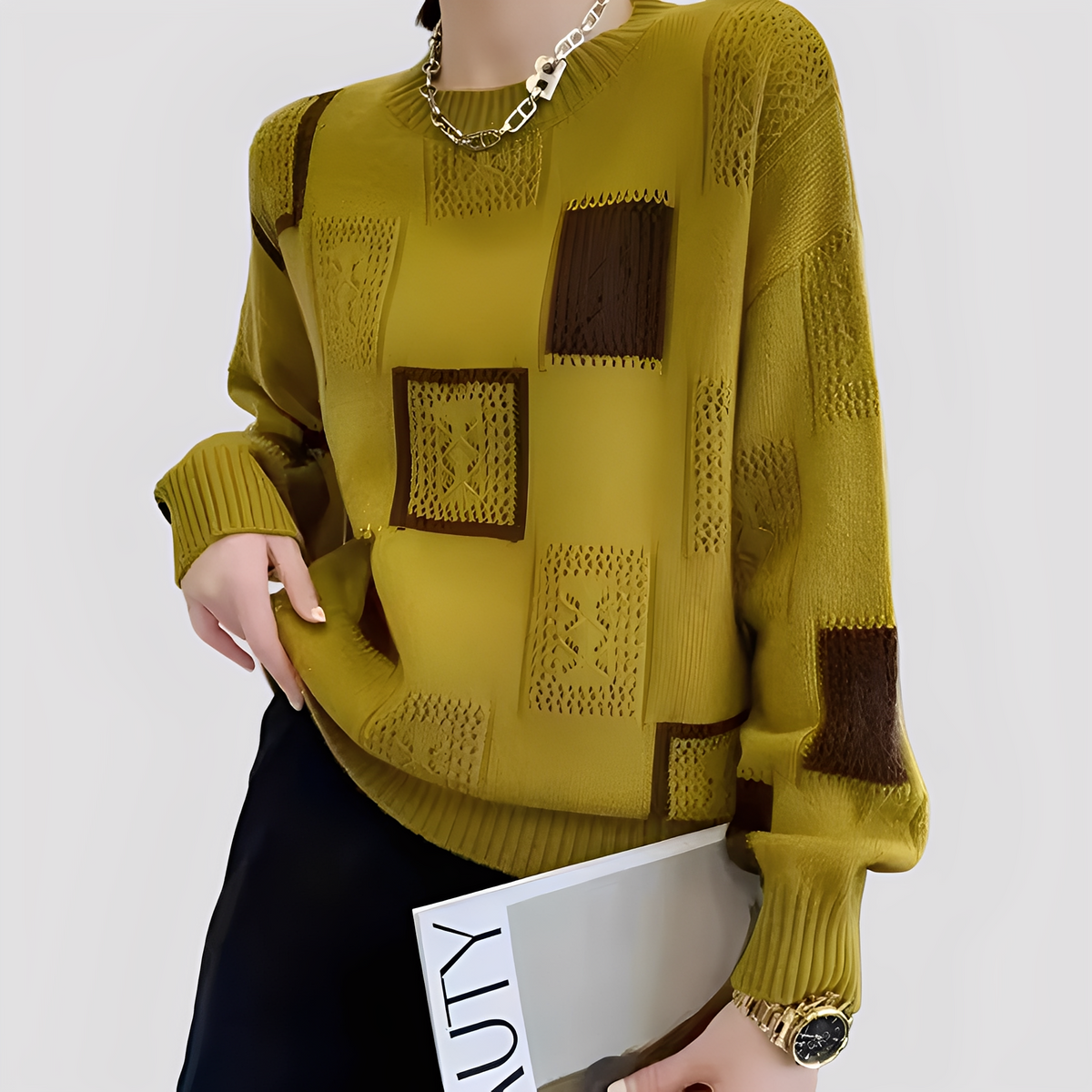 Christal - Stilvoller und bequemer Pullover für Damen