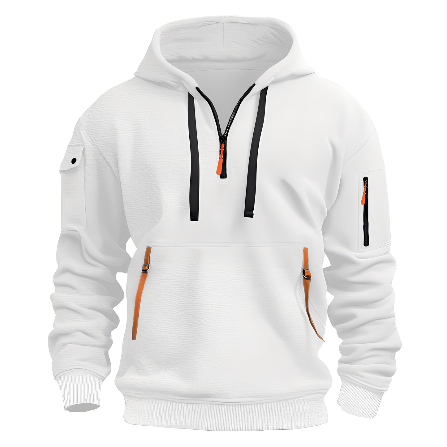 Burton – Moderner Hoodie mit halbem Reißverschluss für Herren