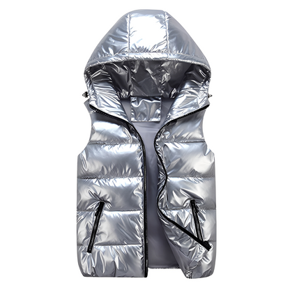 Jayde - Zeitgemäße, warme Damen-Hoodieweste