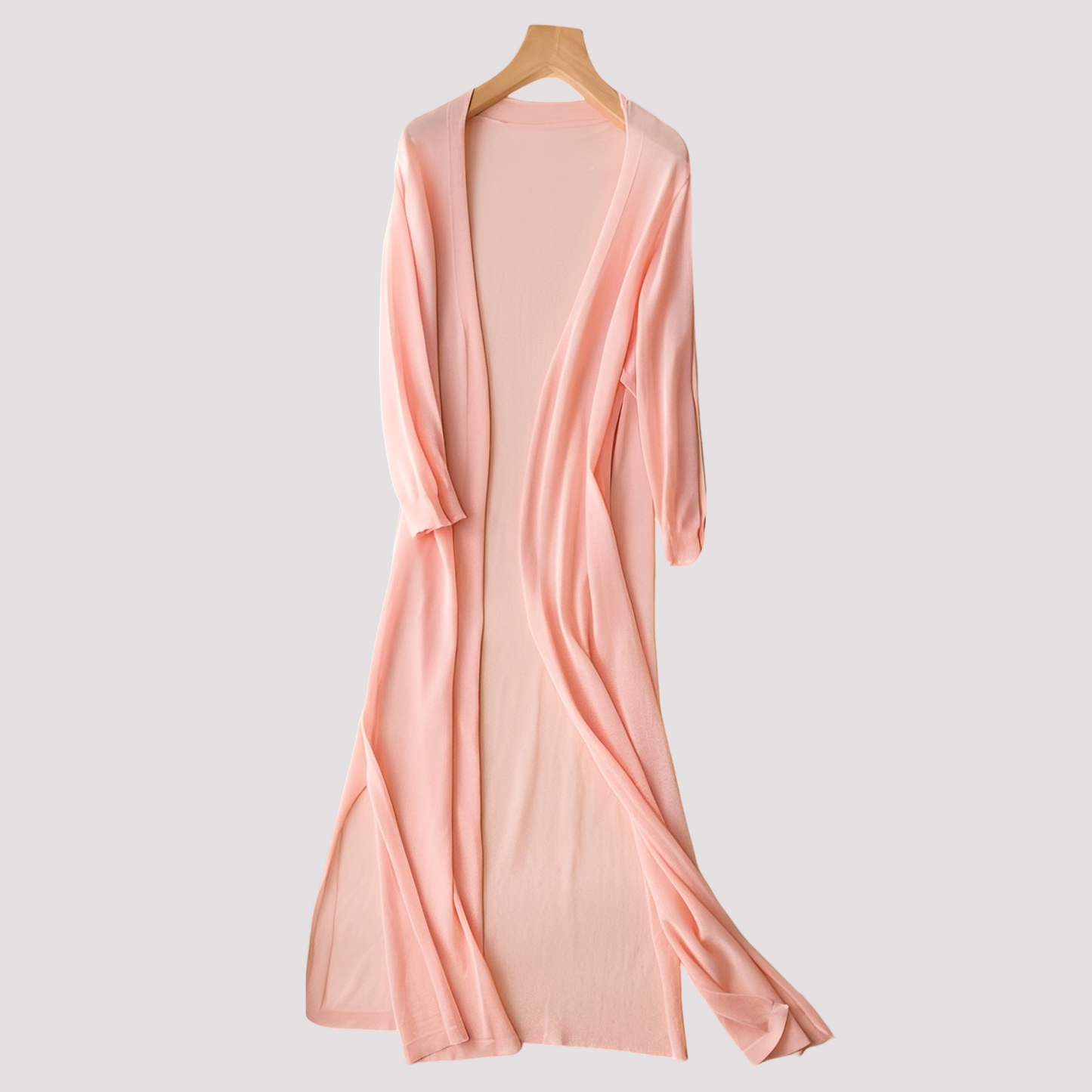 Fannie - Langer lässiger Cardigan für Frauen