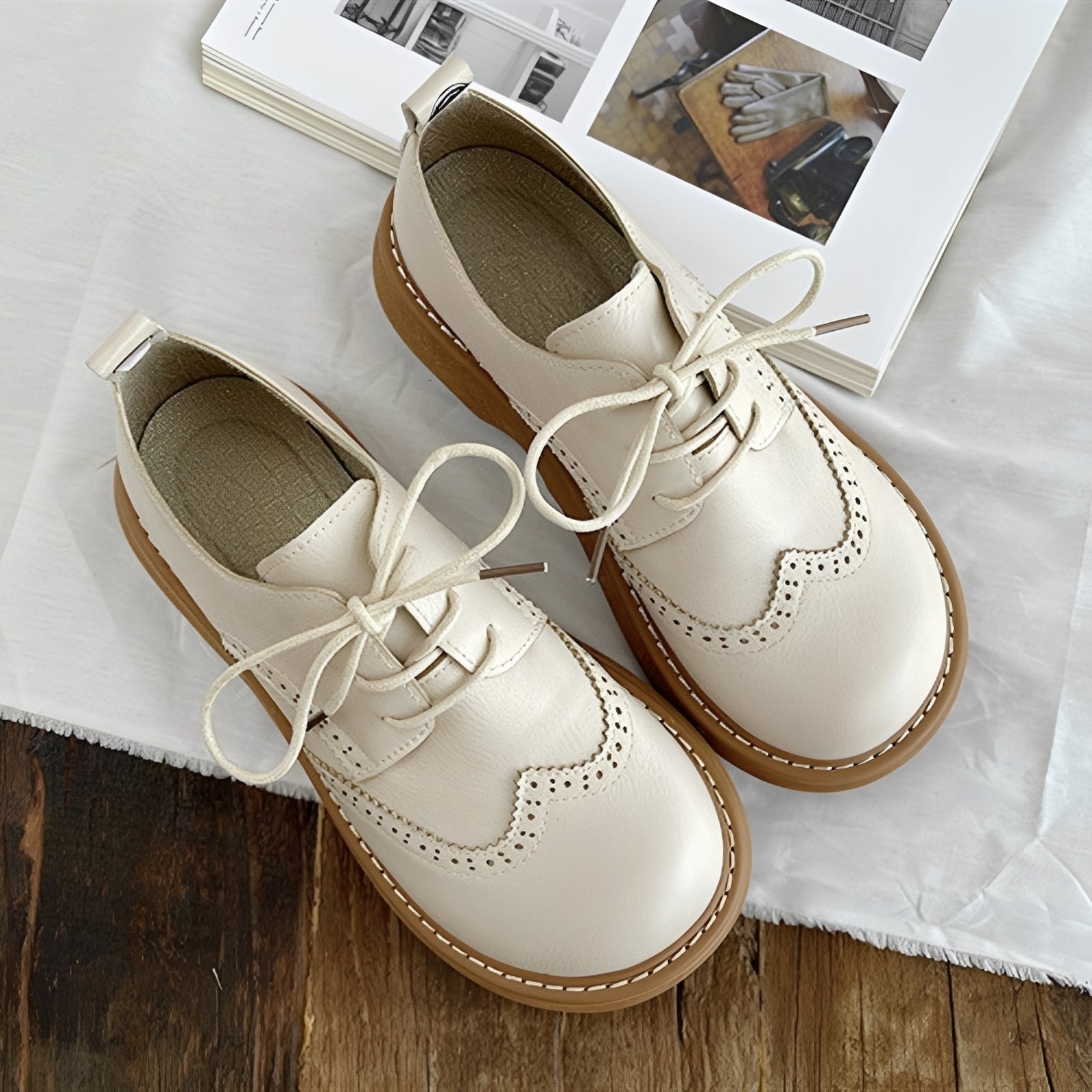 Vanessa - Klassische Oxford-Damenschuhe