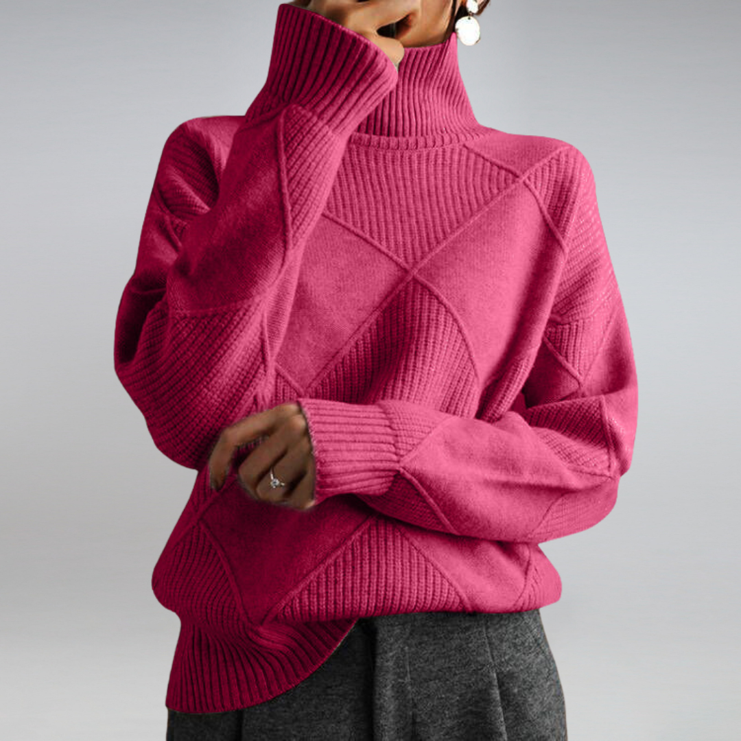 Camille - Eleganter Rollkragenpulli