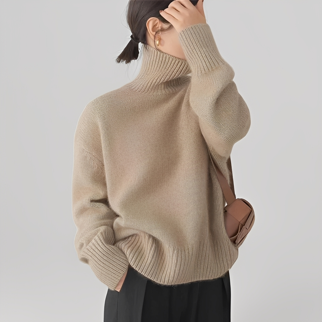 Anaise - Damen-Rollkragenpullover mit edlem Stil