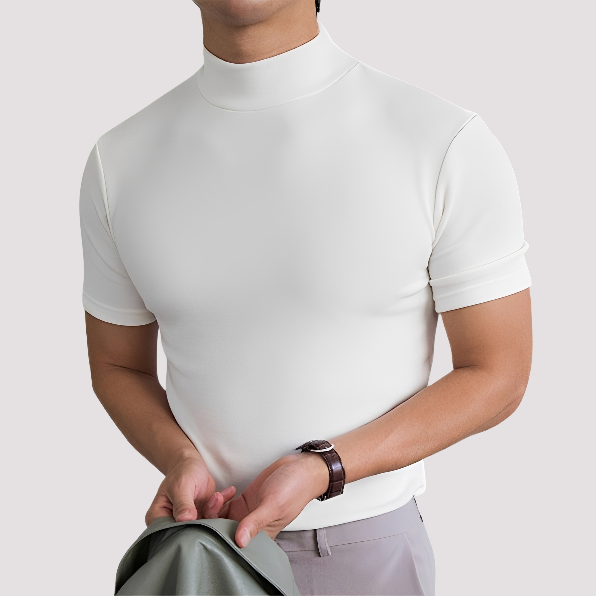 Alfie - Schickes und angepasstes T-Shirt für Männer