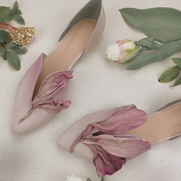 Jennifer - Stilvolle Damen-Ballerinas mit Blumenmuster