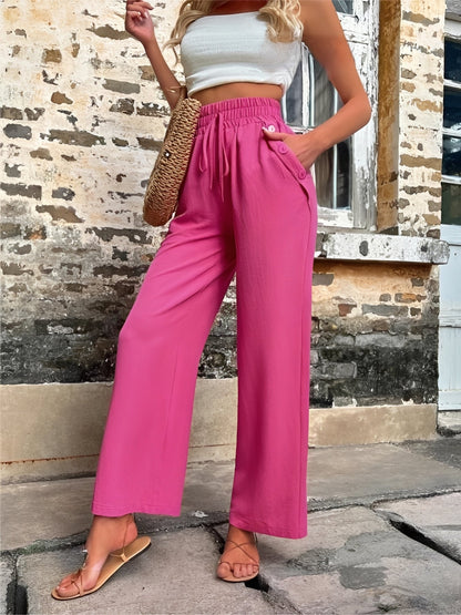 Allie - Weite, schicke Hose mit hoher Taille für Frauen