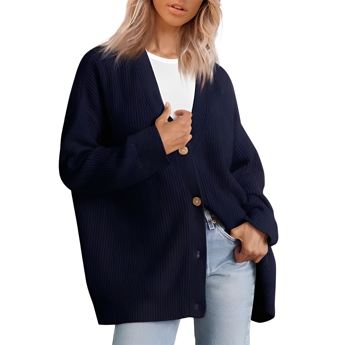 Christal - Bequemer Pullover in weiter Passform