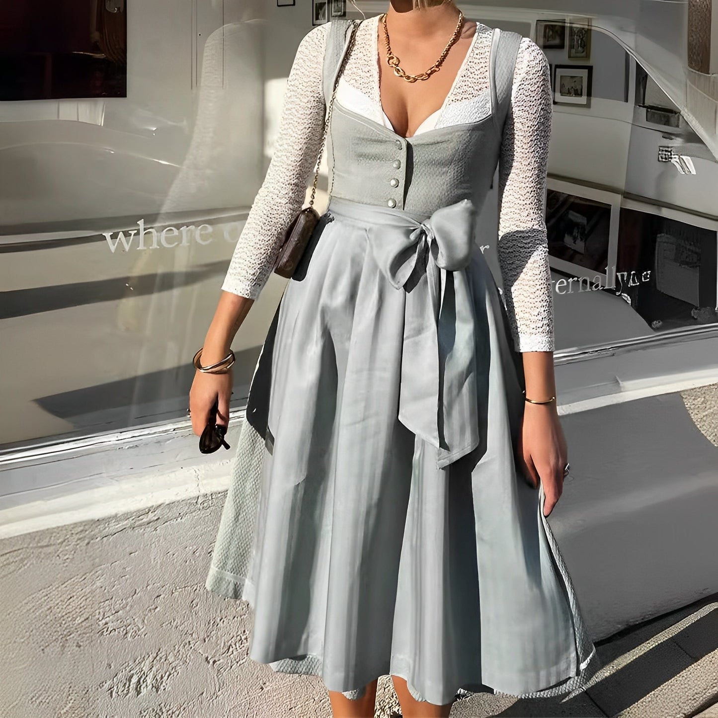 Mikhaila - Schönes Frauenkleid fürs Oktoberfest