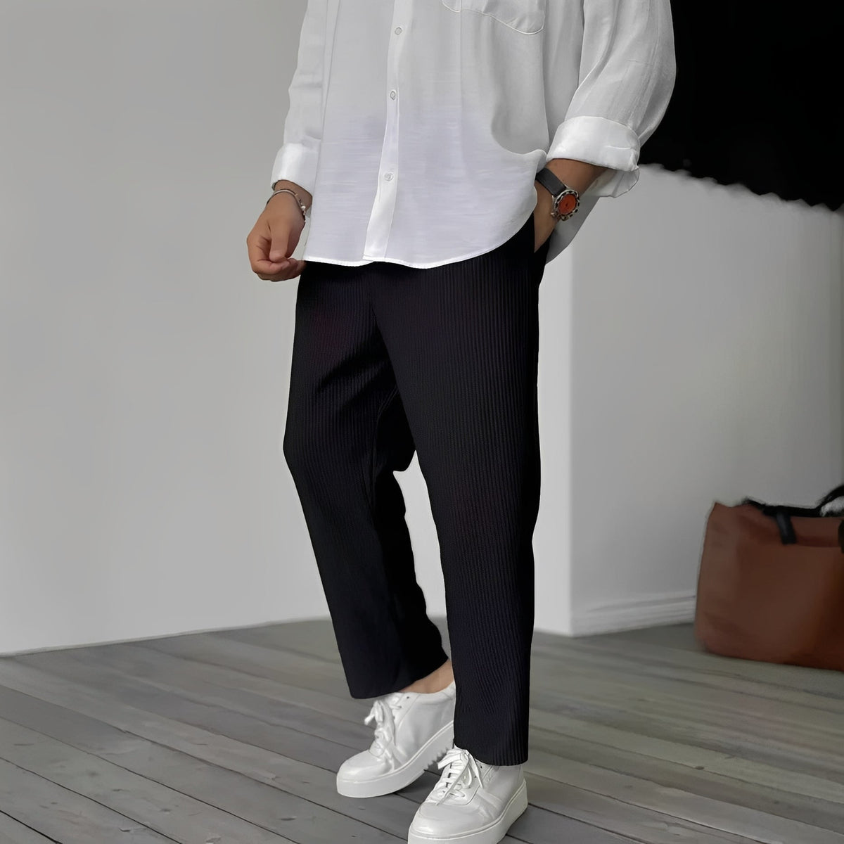 Tristan - Gerade und lockere Freizeithose für Männer