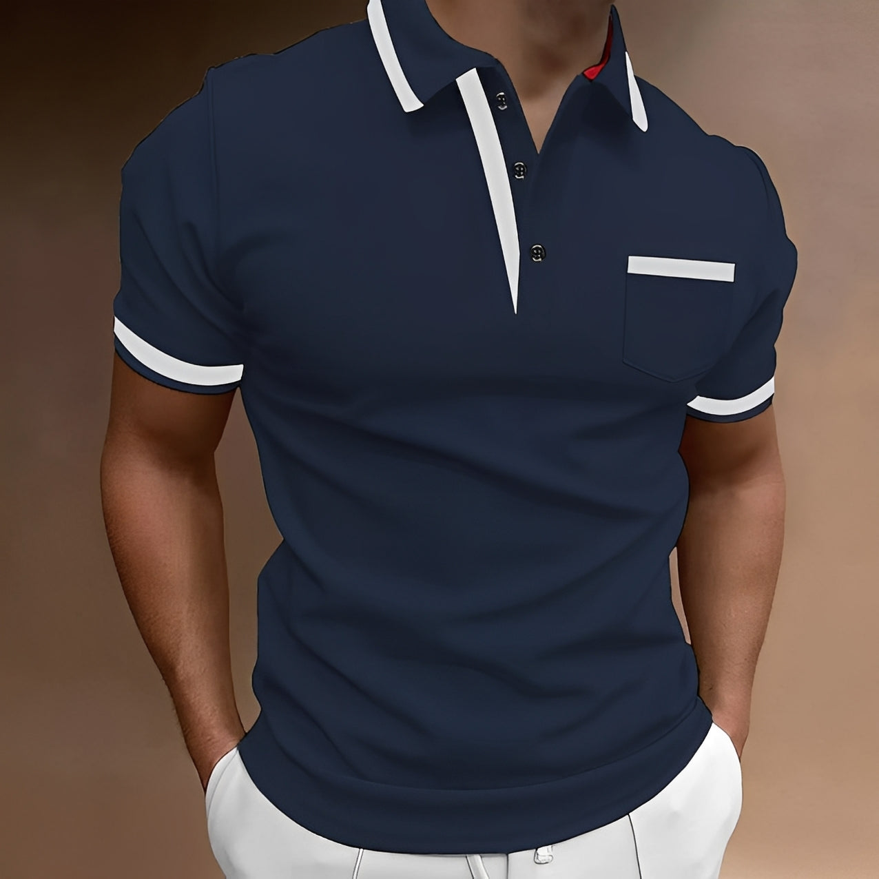 Bobby - Kurzarm-Freizeit-Polo für Herren