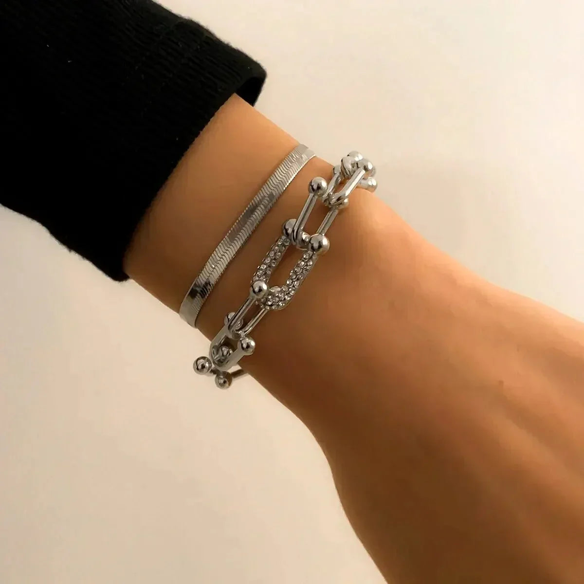 Maelys – Armband-Set Kette und Schlange
