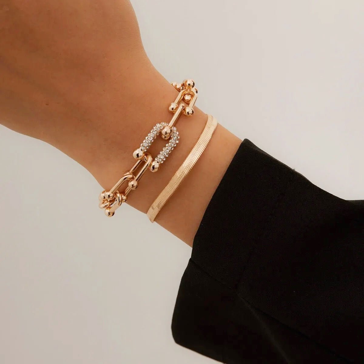 Maelys – Armband-Set Kette und Schlange