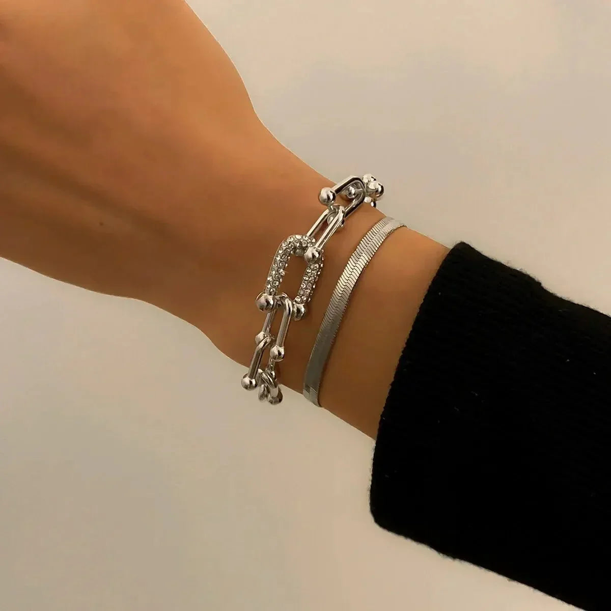 Maelys – Armband-Set Kette und Schlange