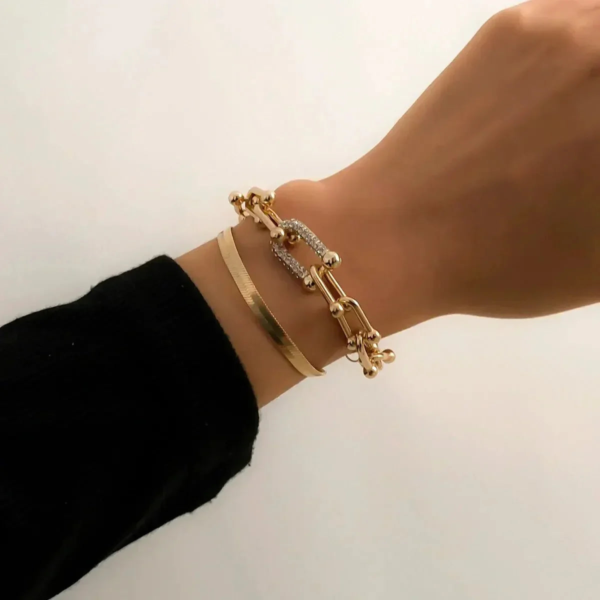 Maelys – Armband-Set Kette und Schlange