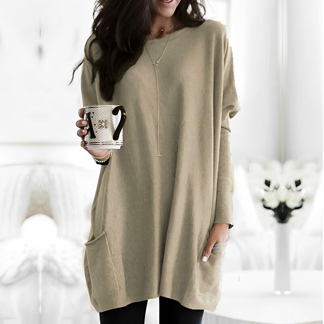 Marcella - Warmes Langarm-Shirt