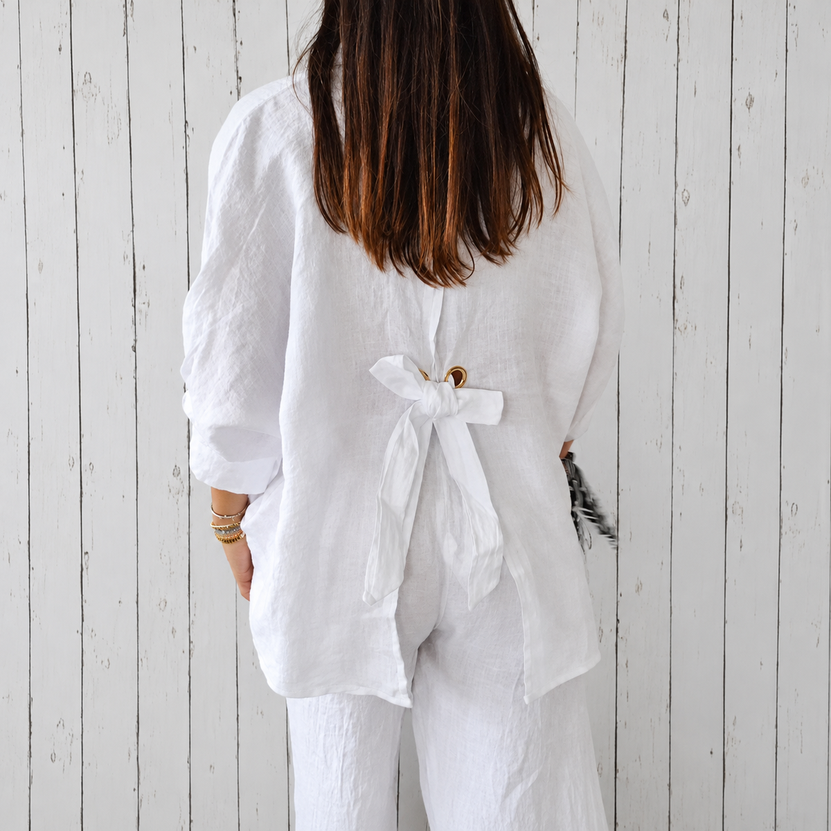 Madison - Elegante Bluse mit traditionellem Schnitt und Knöpfen
