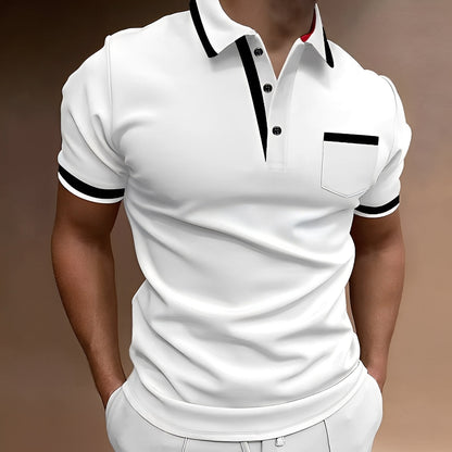 Bobby - Kurzarm-Freizeit-Polo für Herren