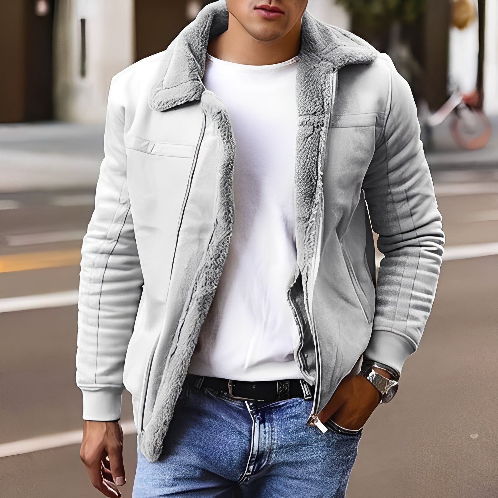 Josh - Warme und dicke Herrenjacke