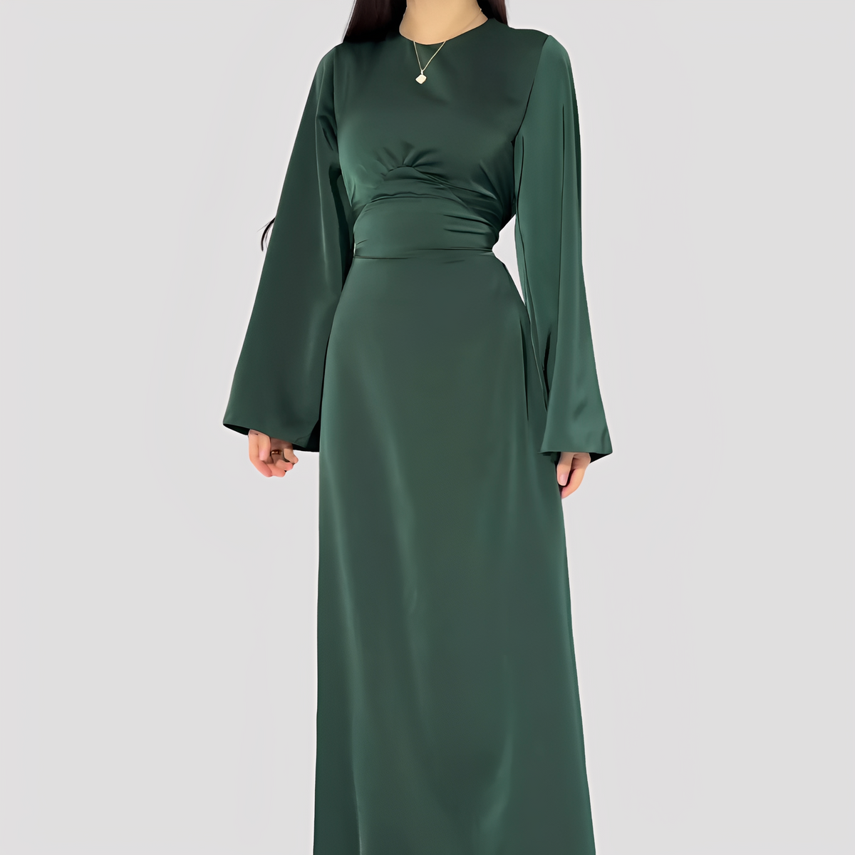 Rebecca - Langes lässiges Kleid für Damen