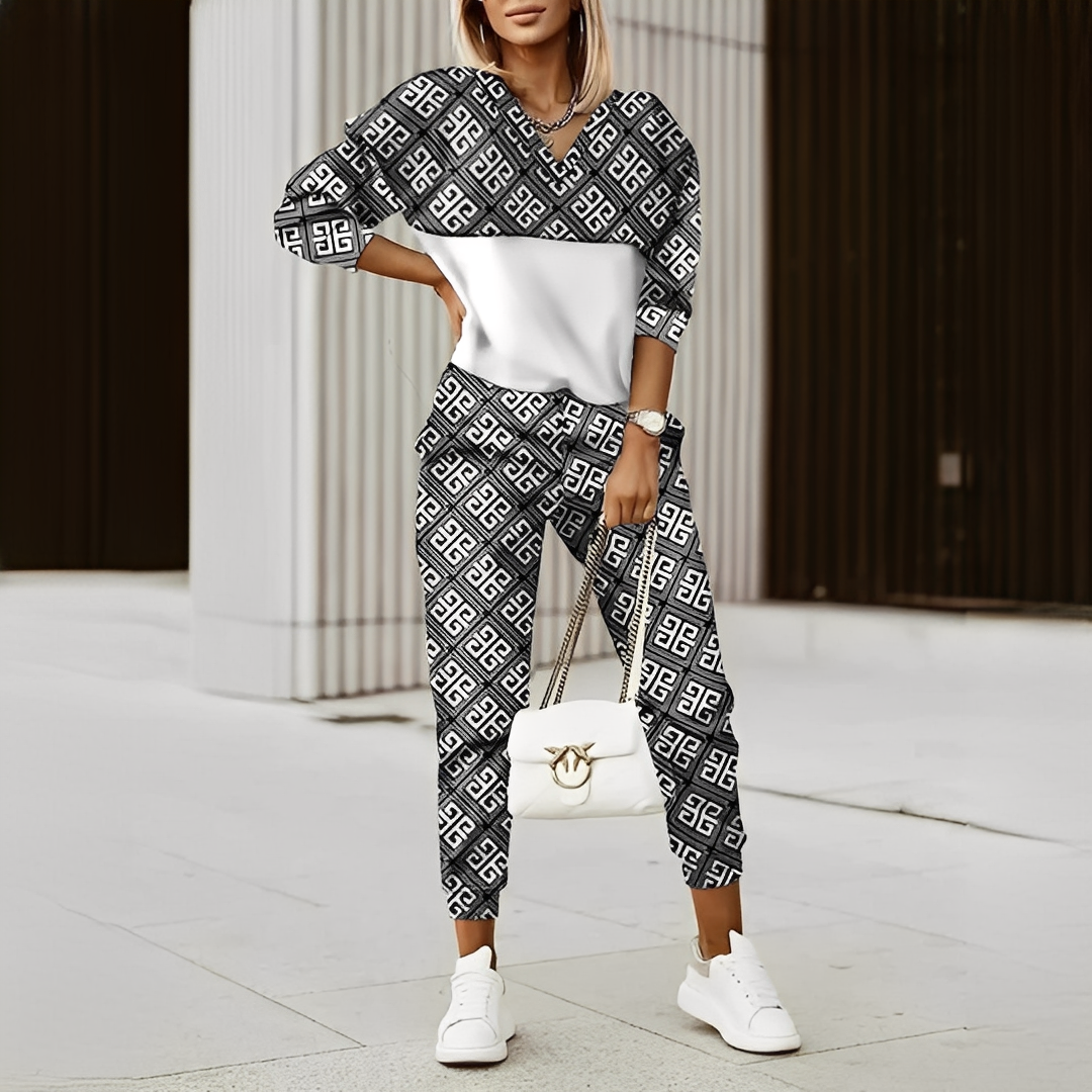 Chenafe - Modisches zweiteiliges Damen-Set