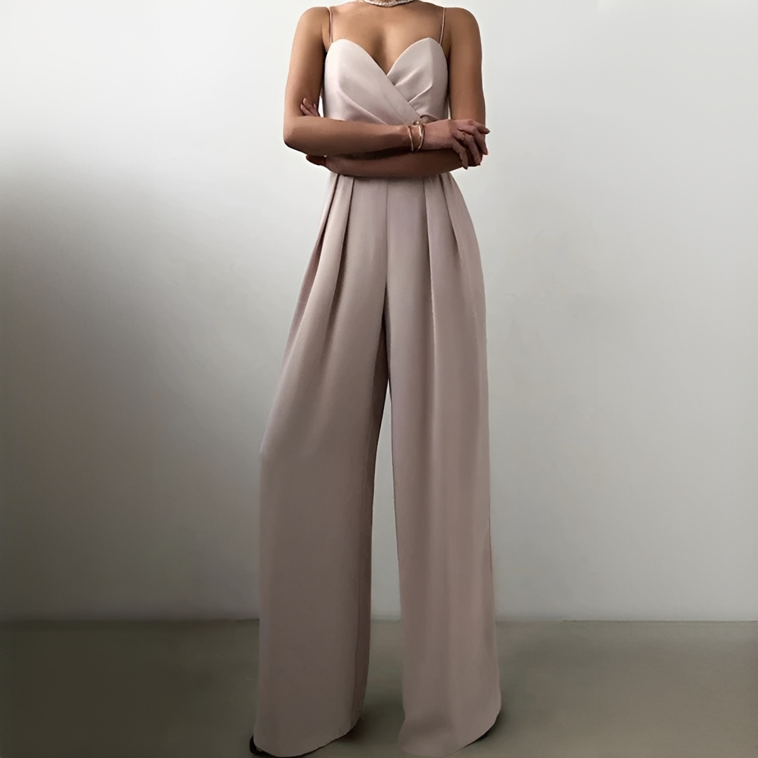 Glysha - Eleganter Overall mit weiten Beinen für Frauen
