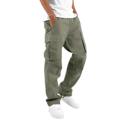 Cooper - Locker geschnittene Herren-Cargohose mit Kordelzug