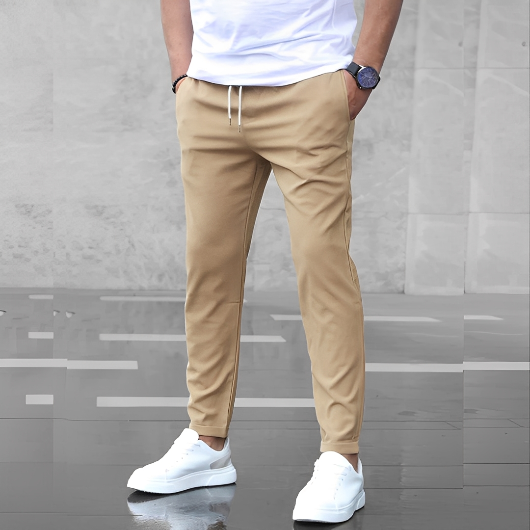 Aljure - Bequeme Slim-Fit-Hosen für Herren