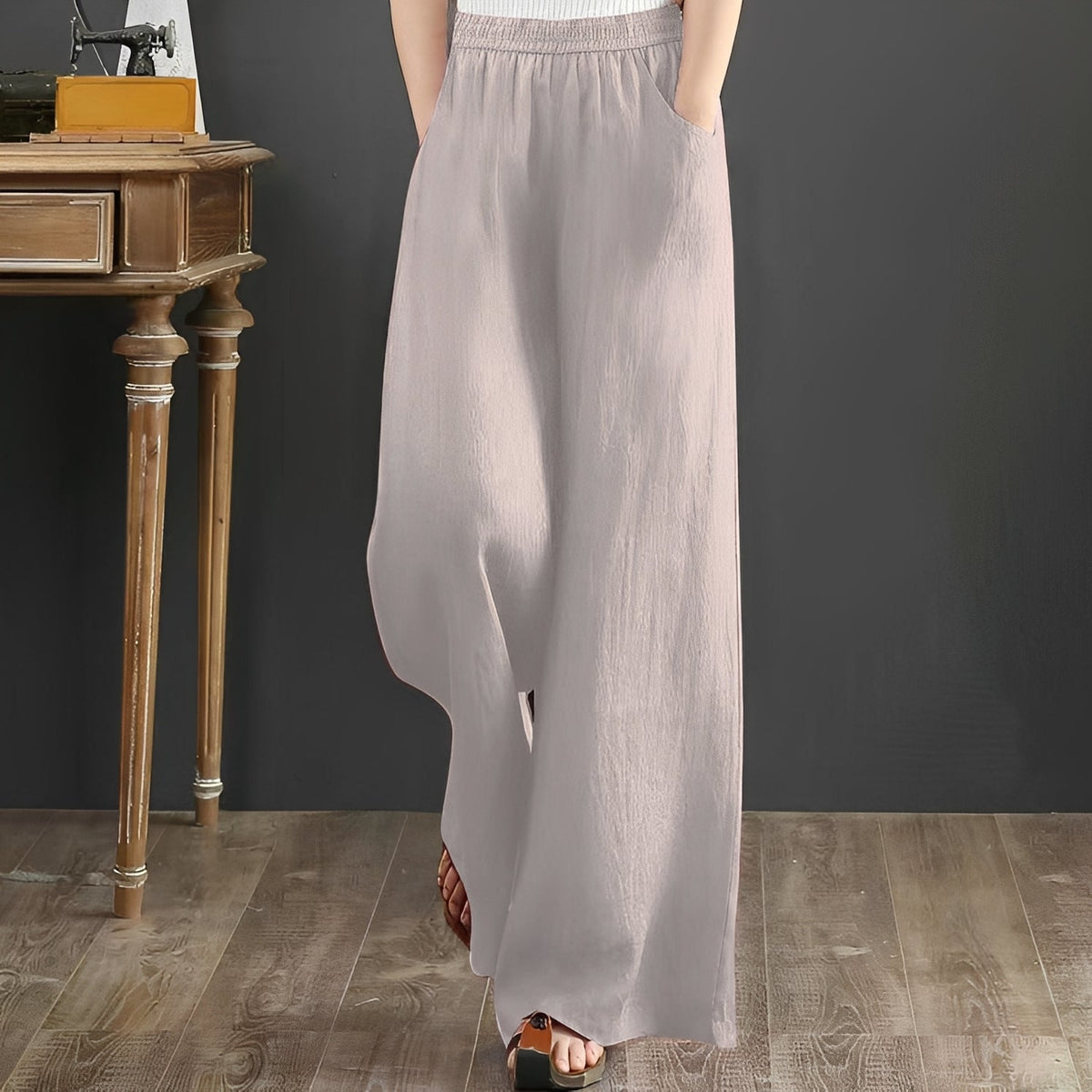 Dorothy - Bequeme Hose mit weiten Beinen für Damen