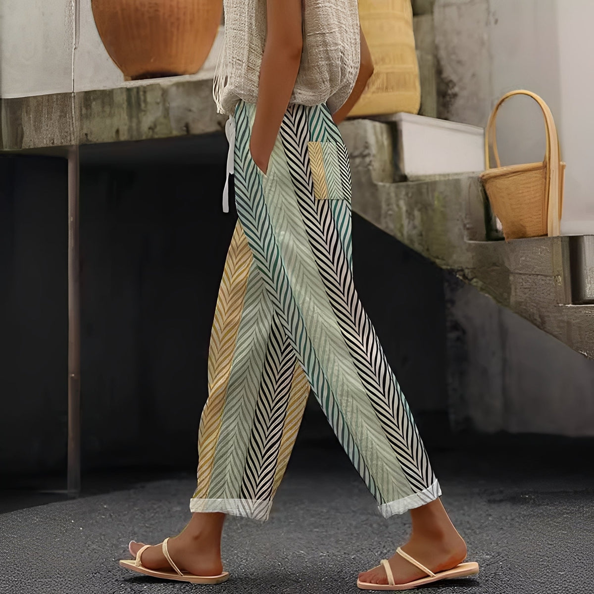 Tansy - Eine elegante Sommerhose für Frauen