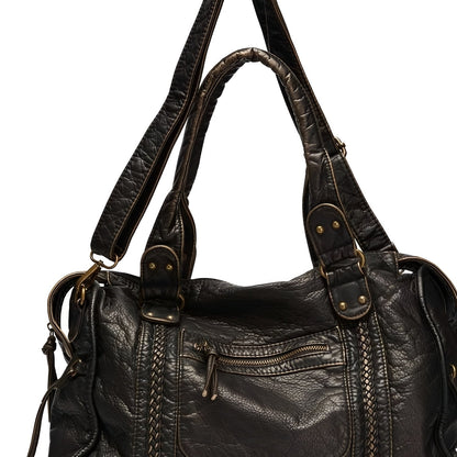 Hollie - Damenhandtasche mit Reißverschluss im lässigen Stil