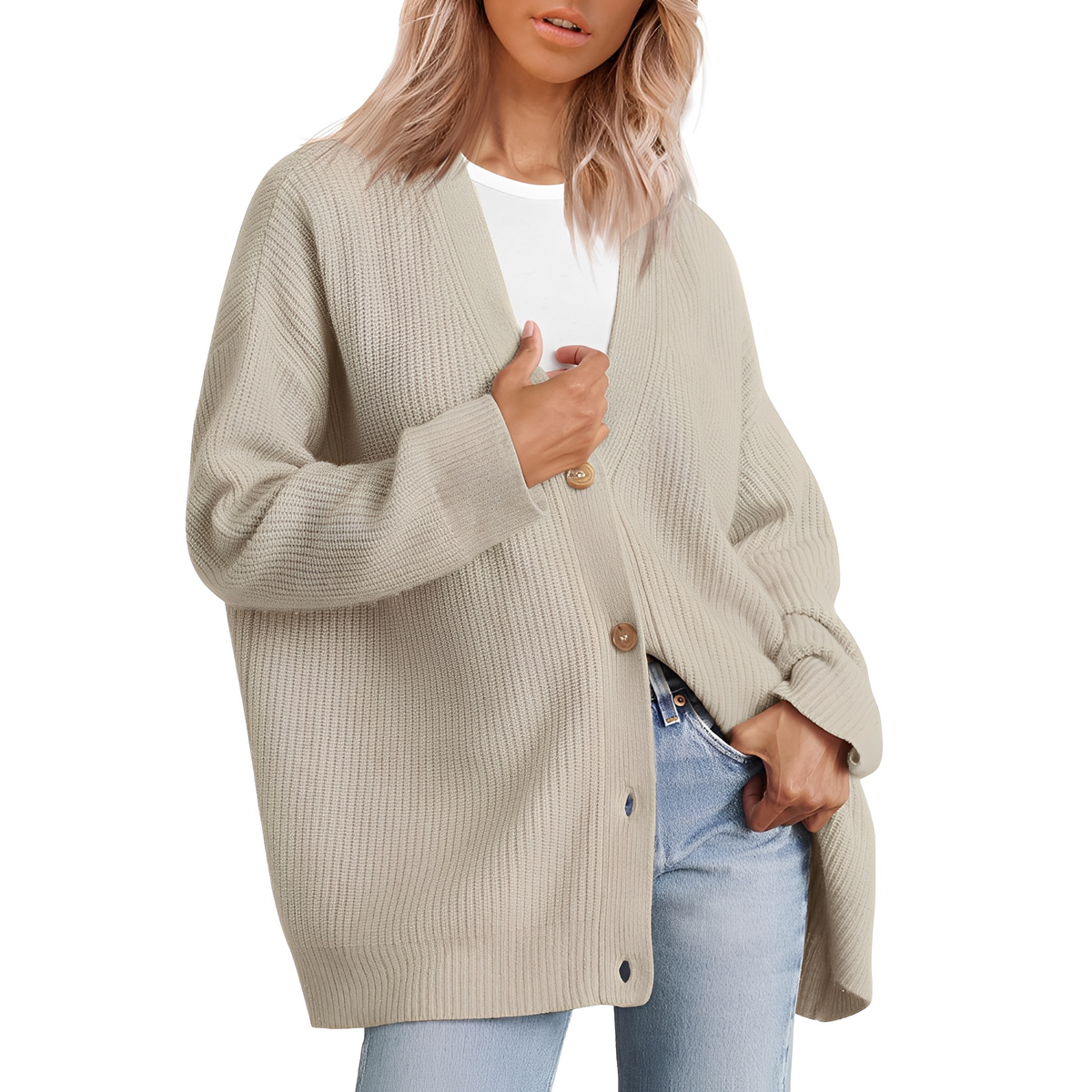 Christal - Bequemer Pullover in weiter Passform