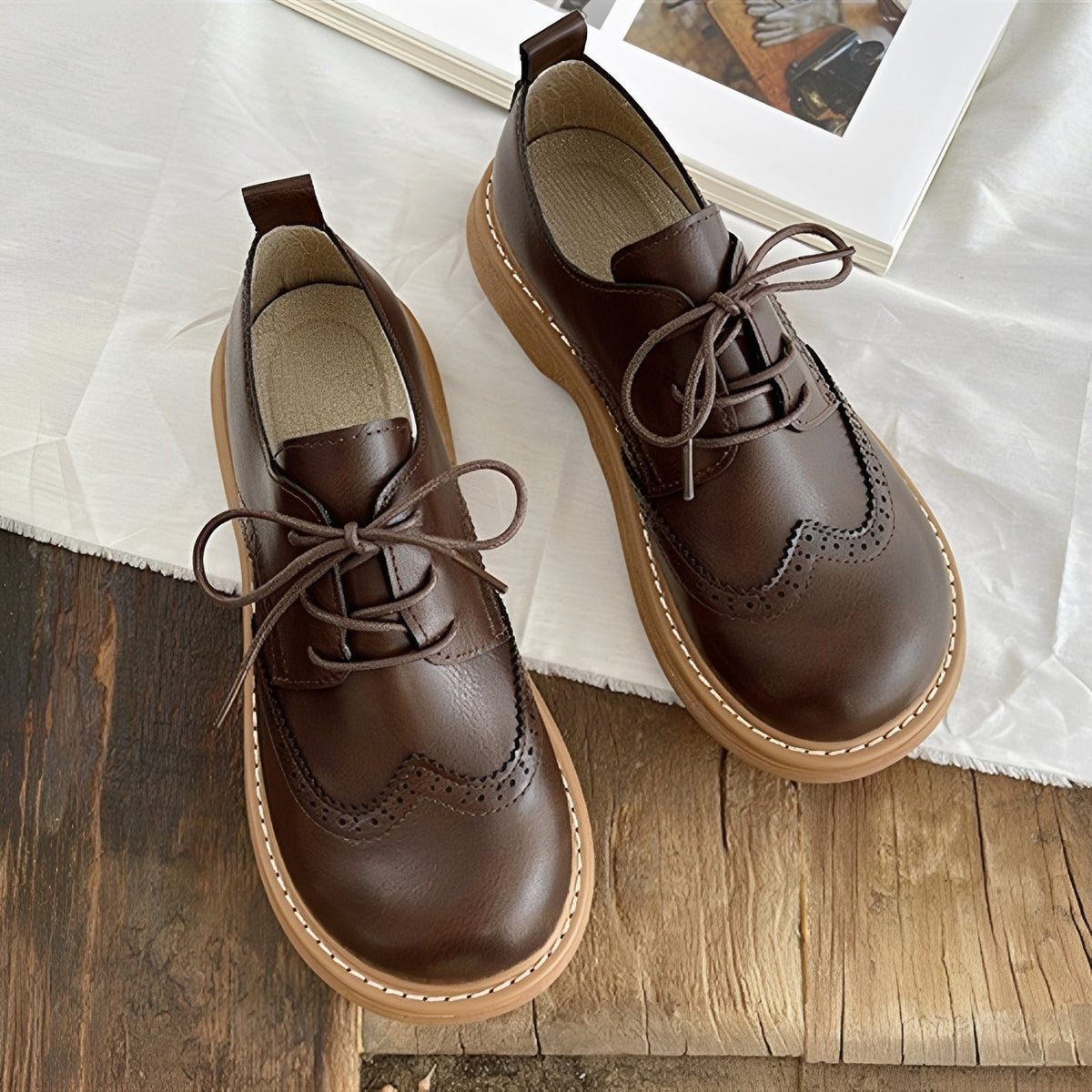 Vanessa - Klassische Oxford-Damenschuhe