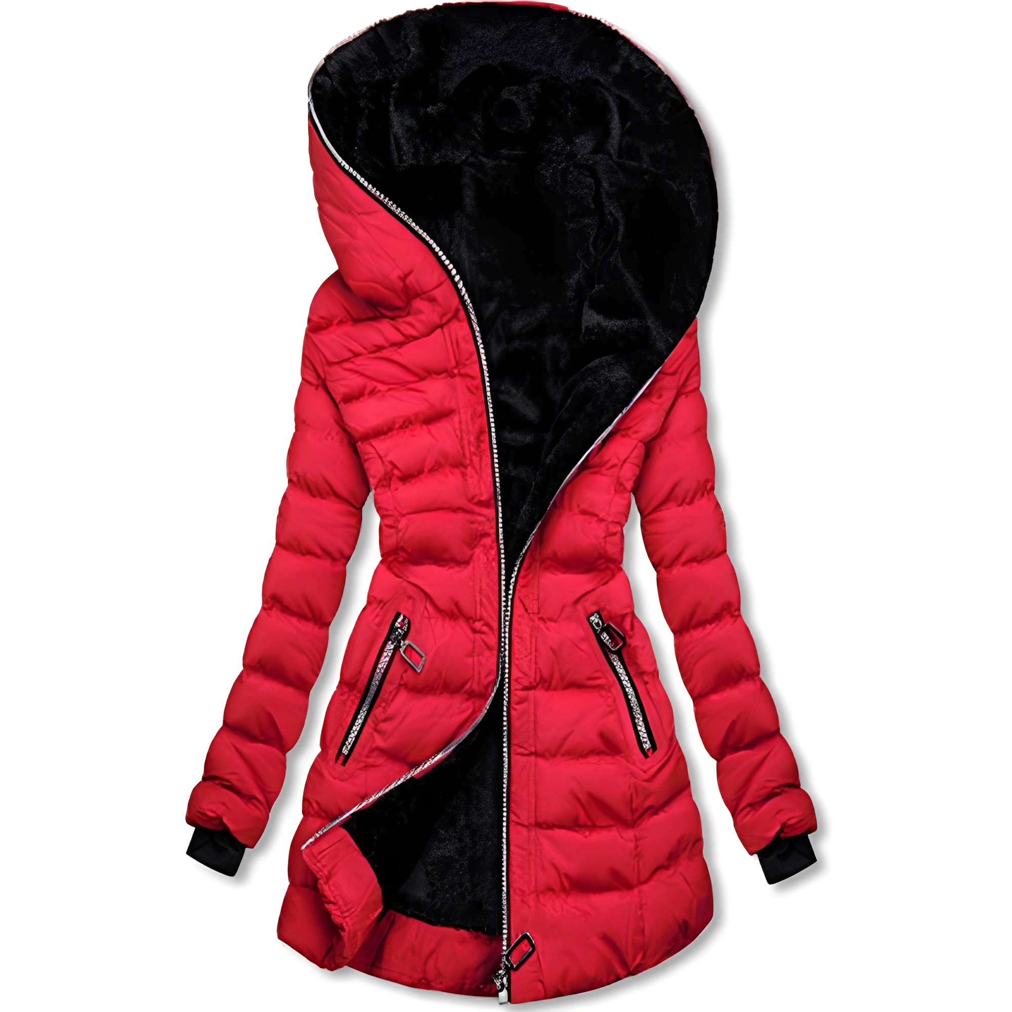Jasmine - Stylische Damen-Kapuzenjacke