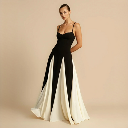 Roxanne - Elegantes langes Kleid