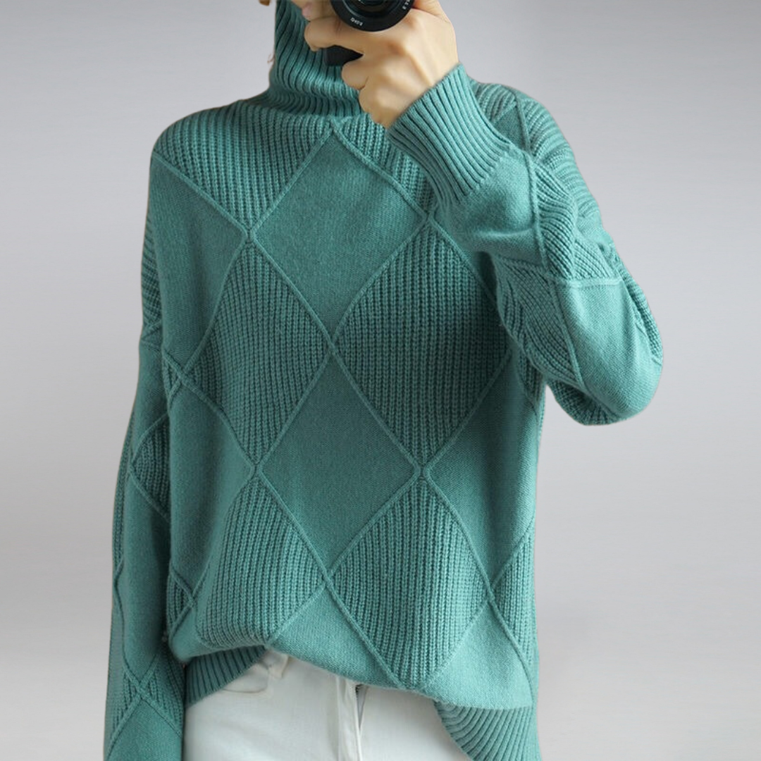 Camille - Eleganter Rollkragenpulli