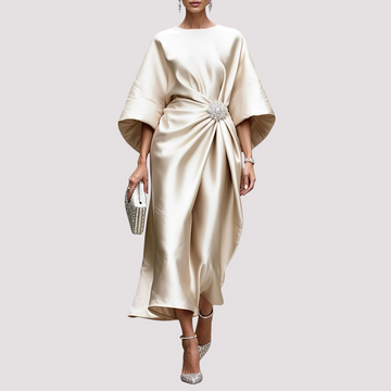 Kay - Modisches Wickel-Midikleid