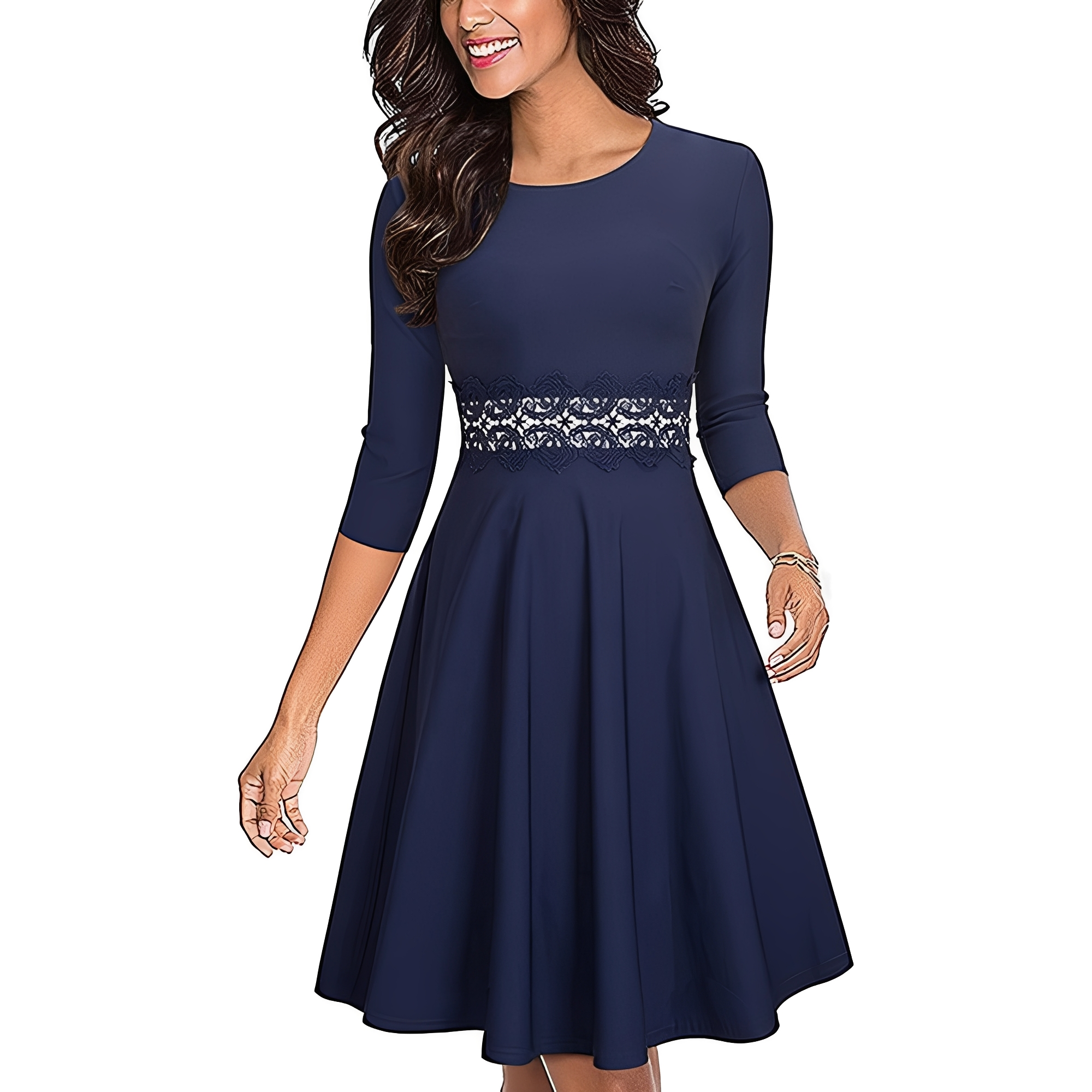Marie - Elegantes Kleid mit figurbetontem Schnitt für Frauen