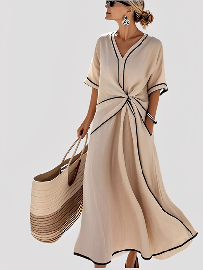 Mabel - Elegantes und lockeres Maxikleid für Frauen