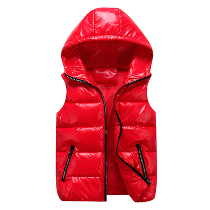 Jayde - Zeitgemäße, warme Damen-Hoodieweste