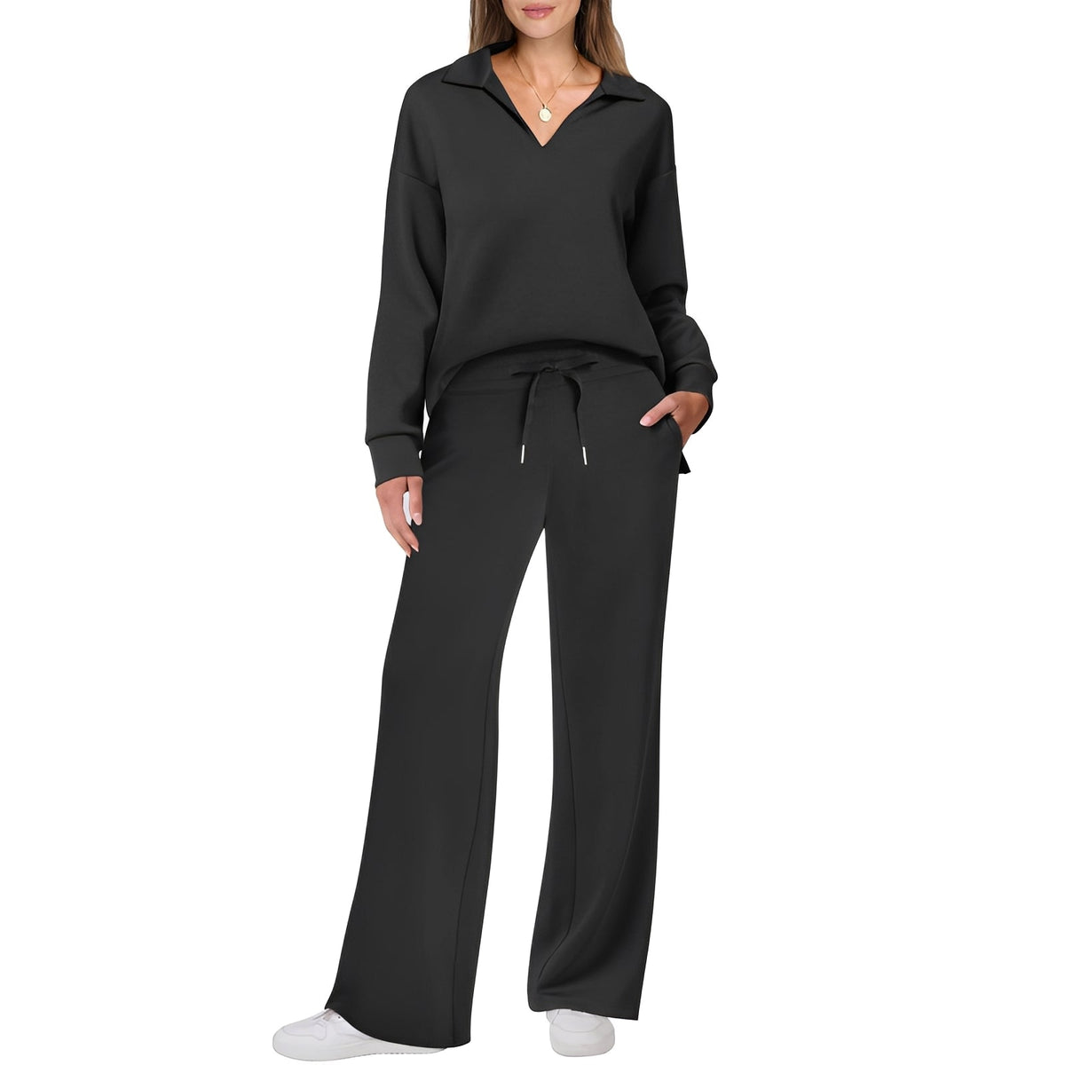 Carmena - Entspanntes und bequemes Hosen-Set