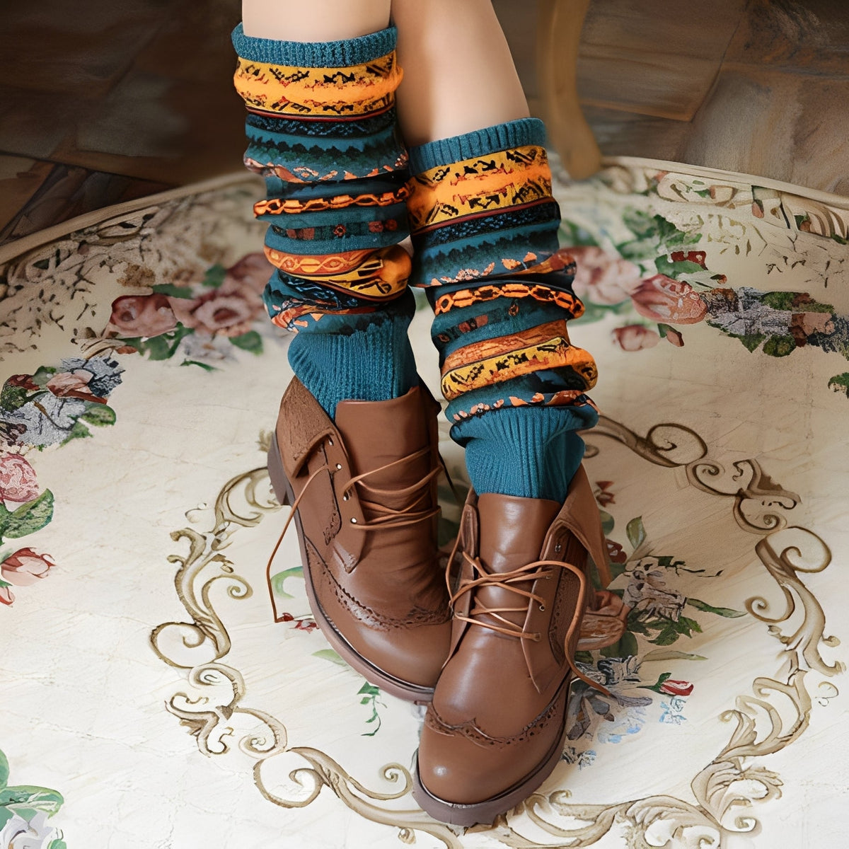Suzanna - Modische und sanfte Socken